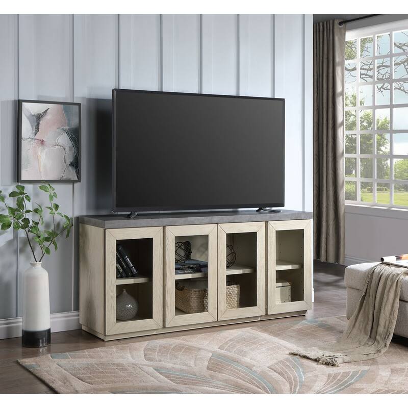 Vilo Home Corktown 65" Concrete Top TV Stand Bed Bath & Beyond 37508496